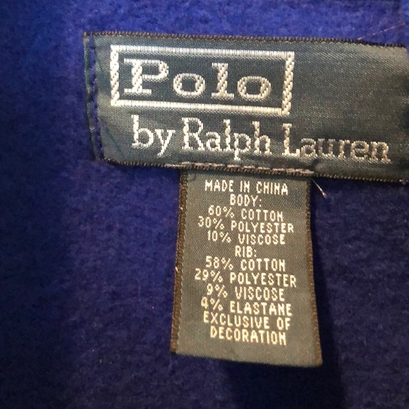 Polo by Ralph Lauren full-zip fleece jacket XL - Picture 2 of 5